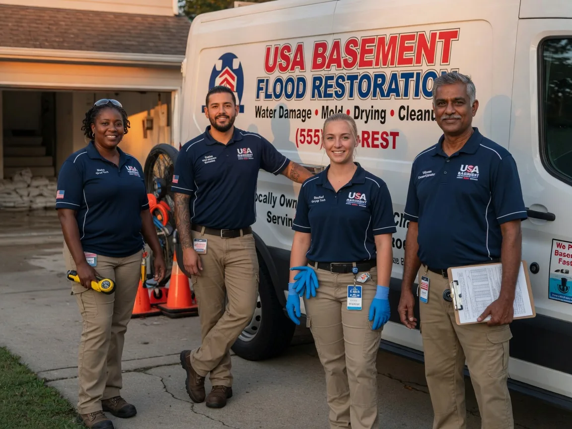Basement Flood Cleanup company in Deering, ND